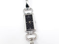 Gucci Tornabuoni 119 Black Rectangular Bangle Watch YA119506