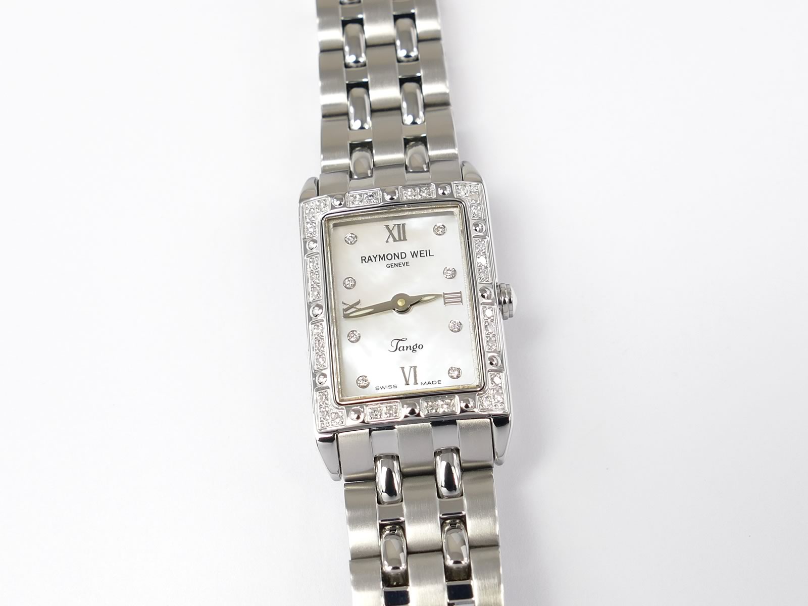 Raymond Weil Tango 5971 White Mother of Pearl and Diamonds