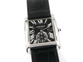 Cartier Tank MC Black Roman Numeral Dial 3589