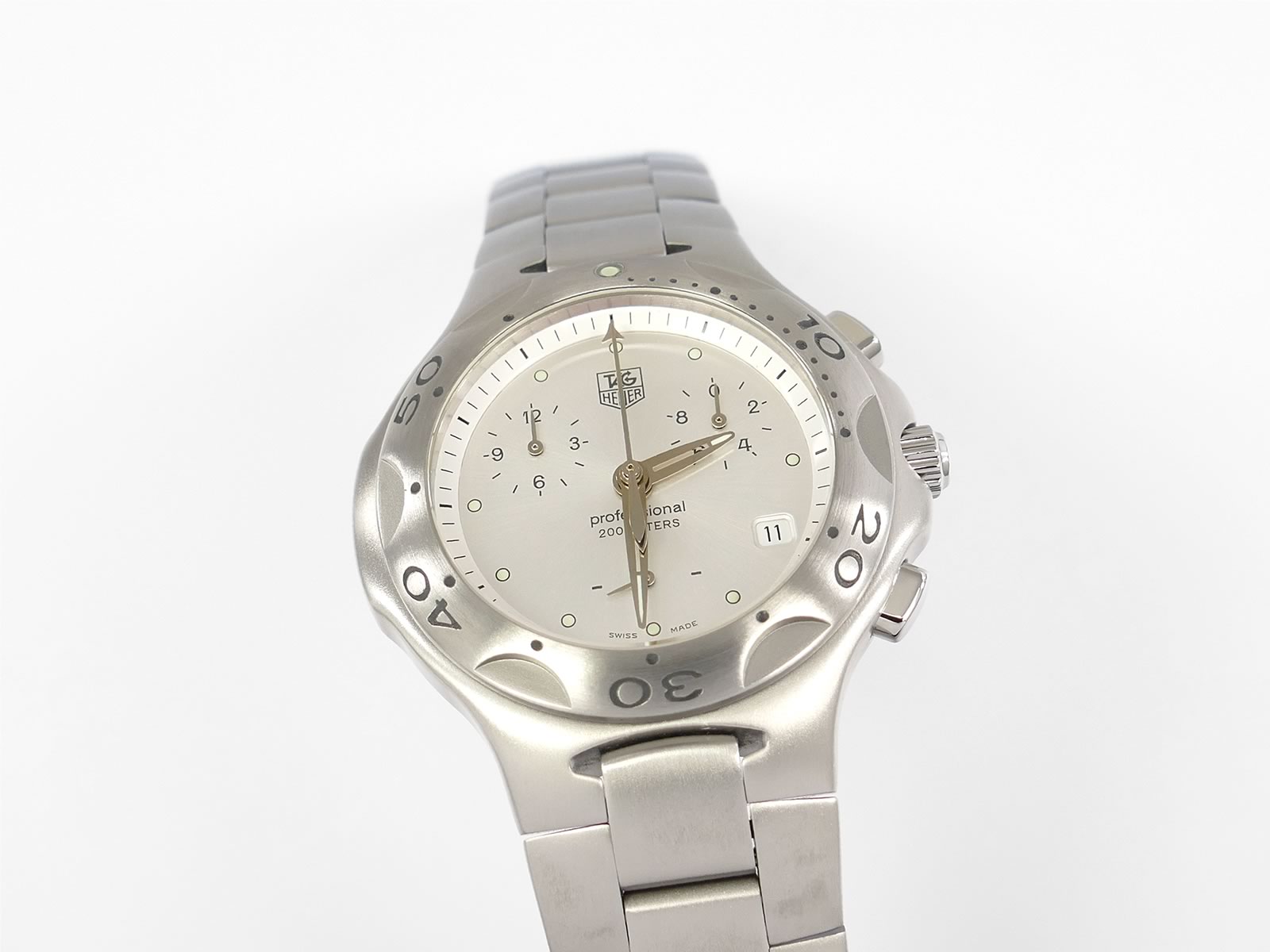 TAG Heuer Kirium Chronograph Silver Dial CL1111.BA0700