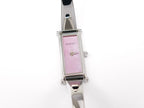 Gucci 1500L Pink Mother of Pearl Rectangular Dial