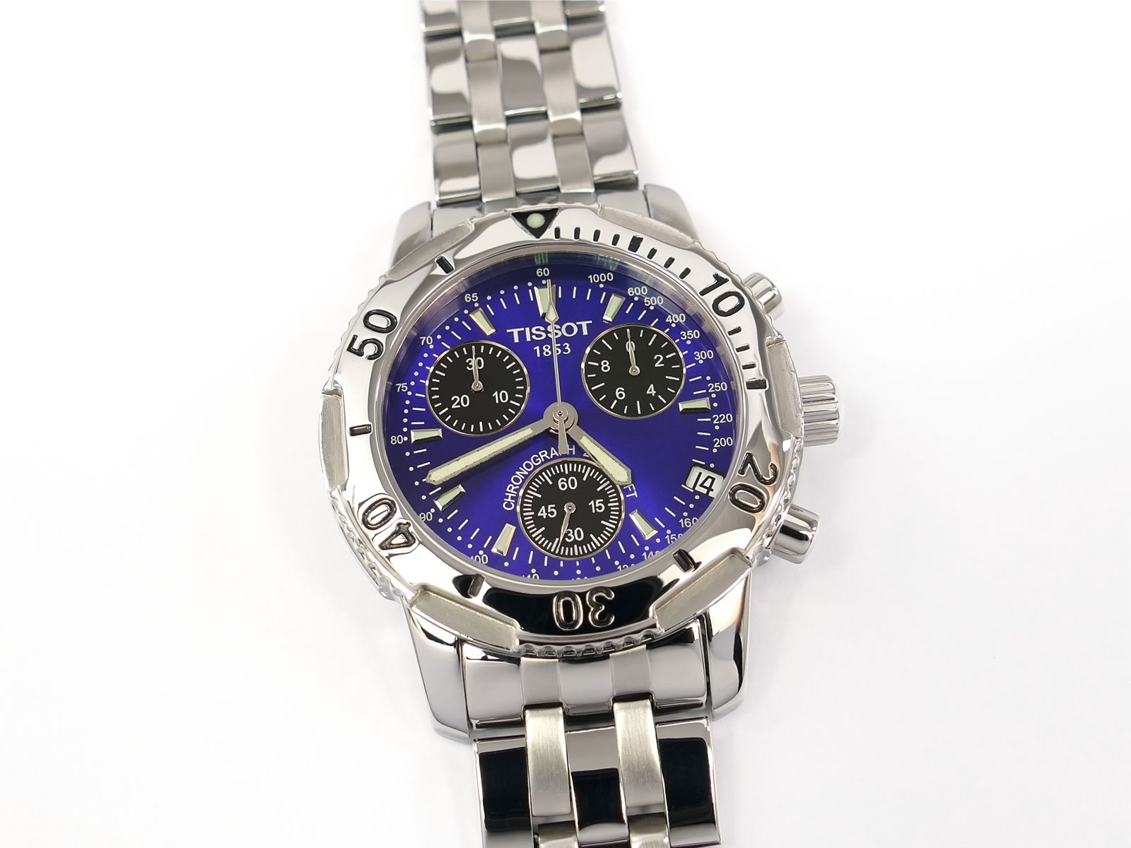 Tissot T-Sport PRS200 Blue Chronograph T362/462
