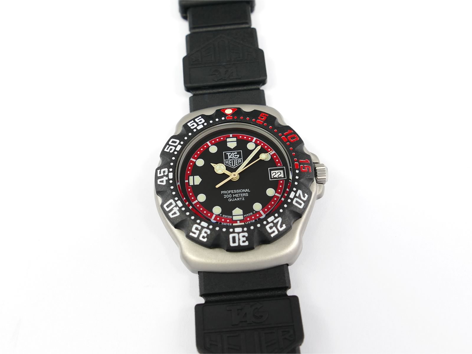 TAG Heuer Formula 1 Black Dial Retro 374.513