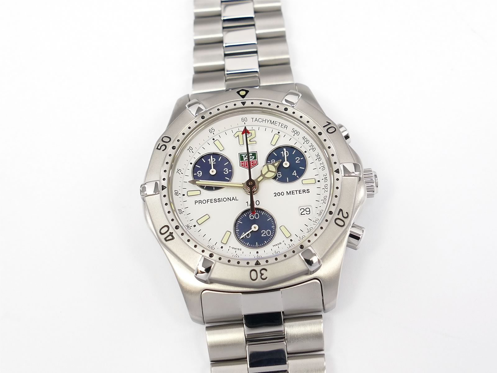 TAG Heuer 2000 Chronograph White / Blue CK1111.BA0330