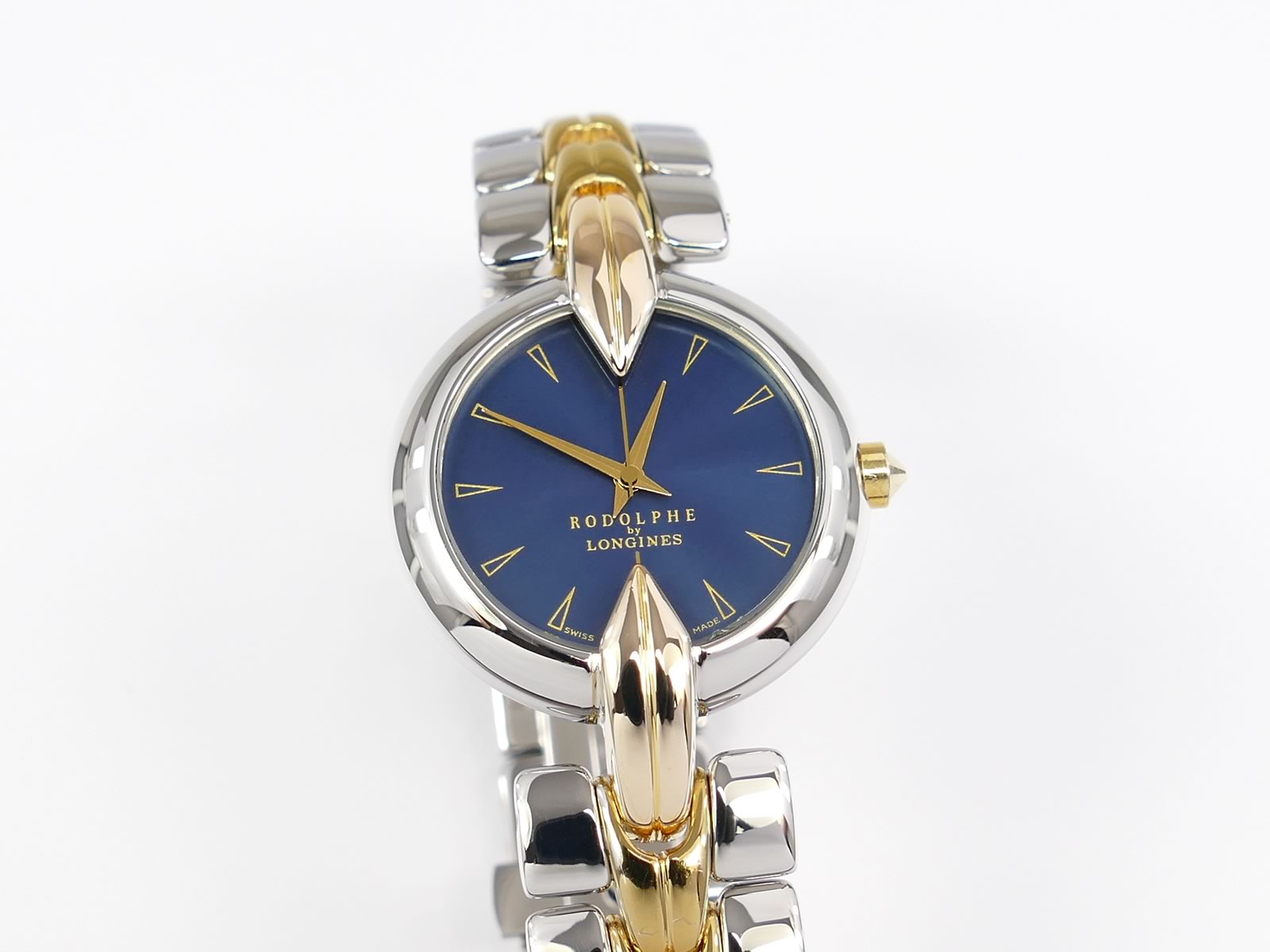 Longines Rodolphe Blue Sunburst Dial