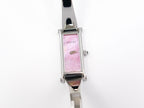 Gucci 1500L Pink Mother of Pearl Rectangular Dial