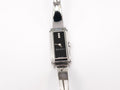 Gucci G-Line 109 Black 3 Diamond Dial on Stainless Steel Bangle
