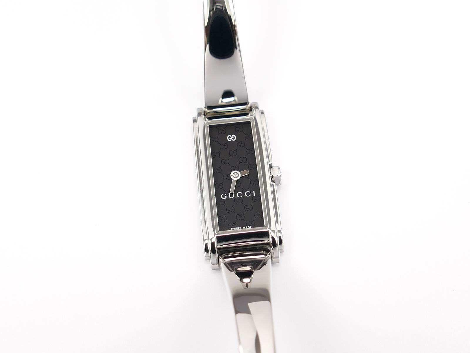 Gucci G-Line 109 Black Rectangular Dial
