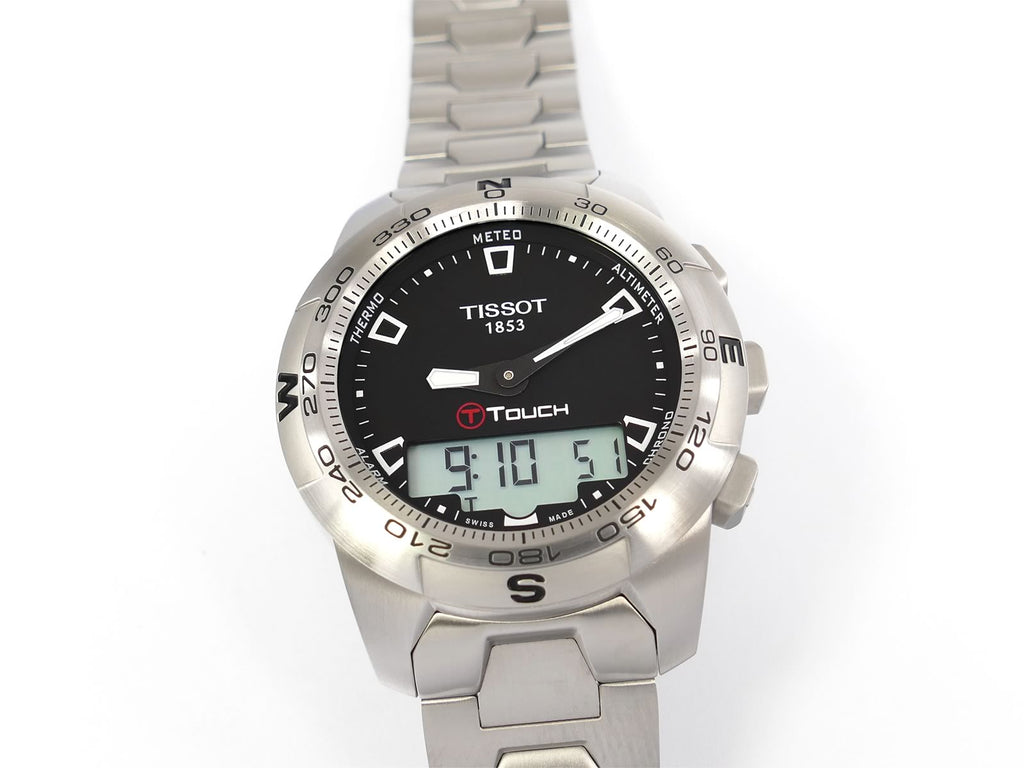 Tissot T-Touch II Black Dial Stainless Steel T047.420.11.051.00