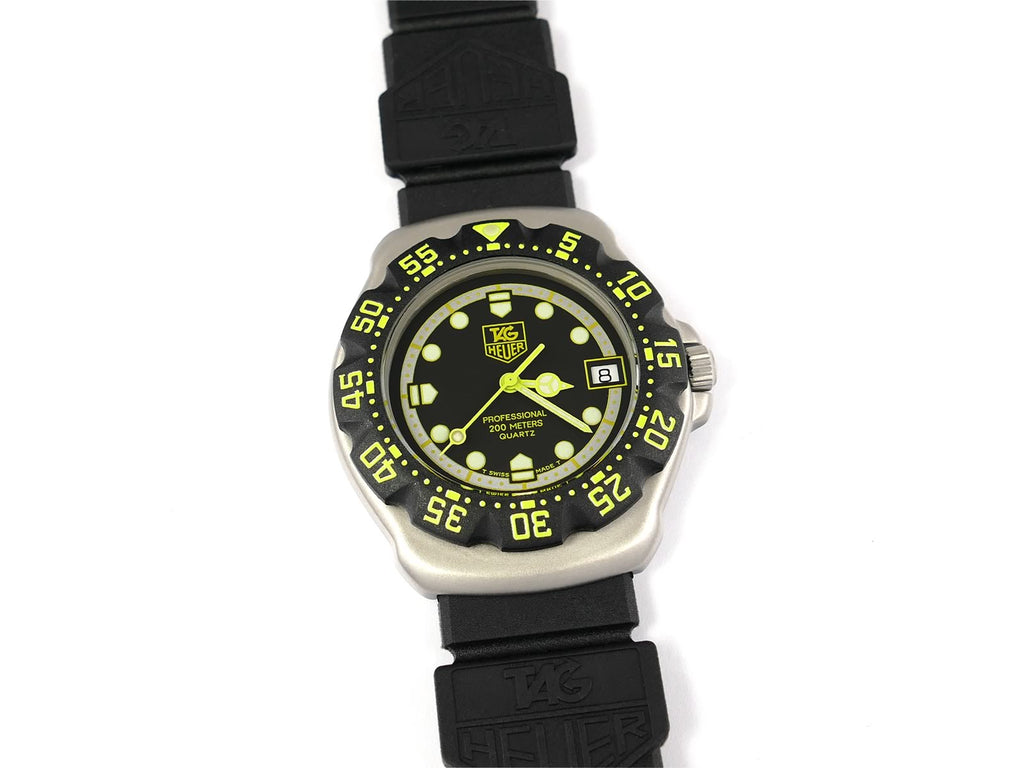 TAG Heuer Formula 1 Black & Yellow 376.513