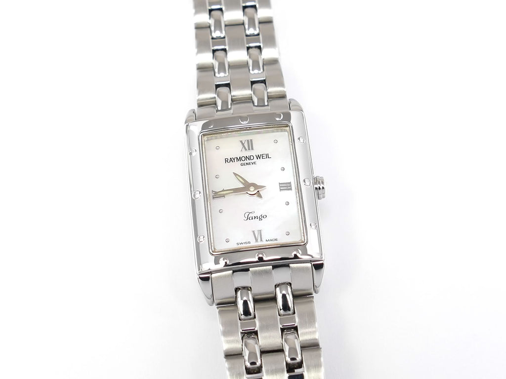 Raymond Weil Tango White Mother of Pearl Dial 5971-ST-00915