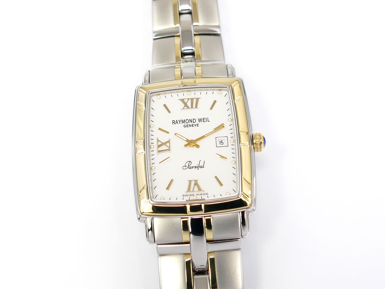 Raymond Weil Parsifal White Rectangular Dial 9340