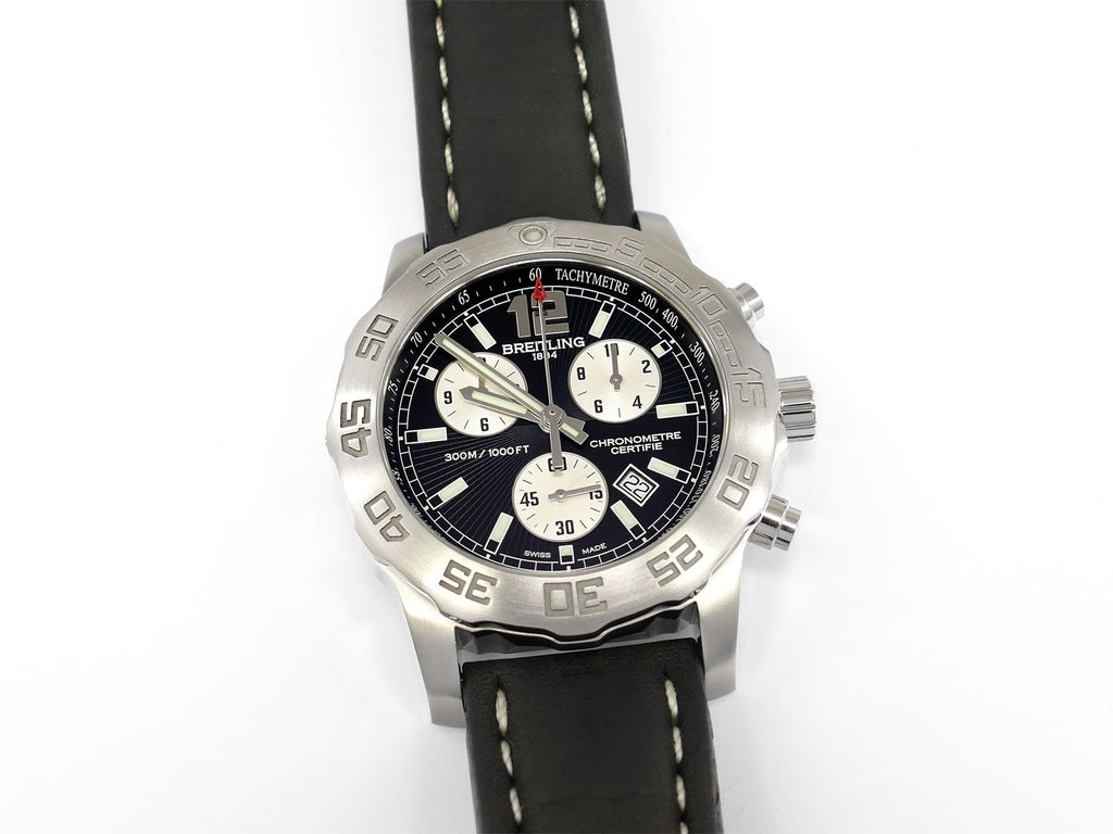 Breitling Colt Chrono II Black & Silver A73387