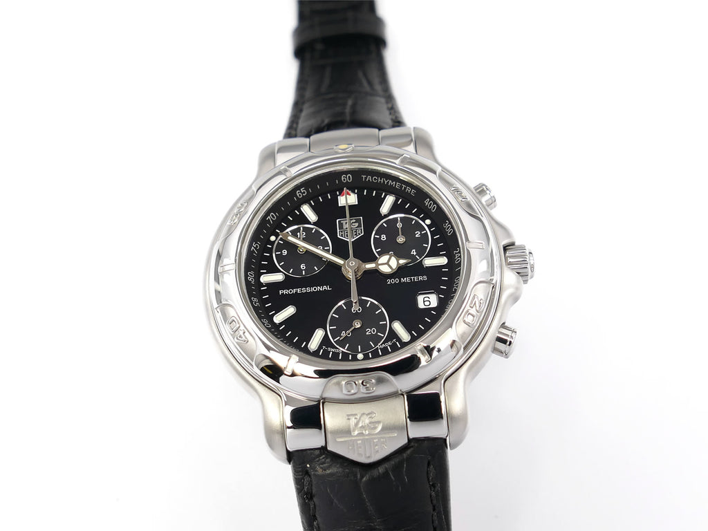 TAG Heuer 6000 Chronograph Black CH1113-0