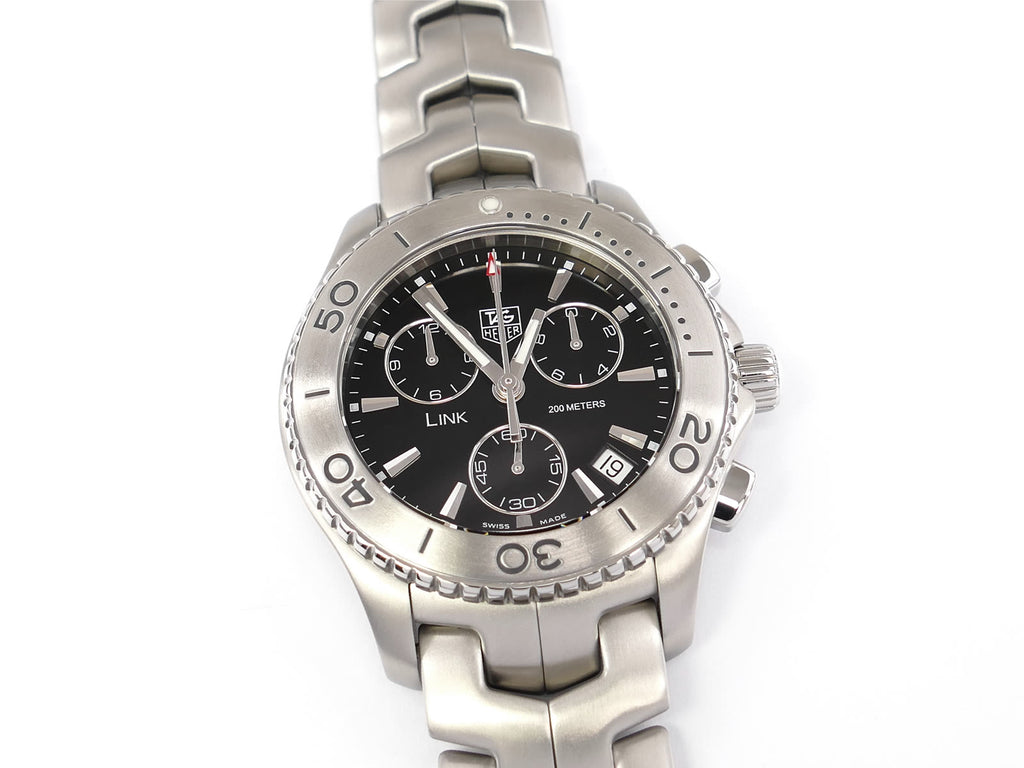 TAG Heuer Link Chronograph Black Dial CJ1110.BA0576