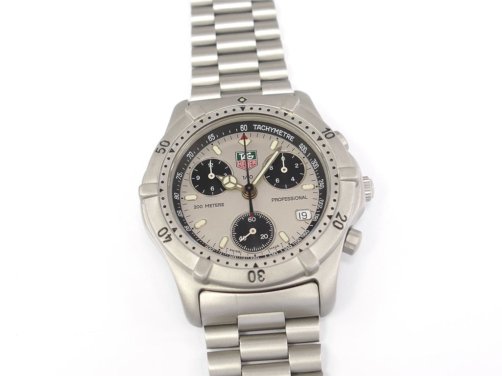 TAG Heuer 2000 Chronograph Silver / Black CE1111