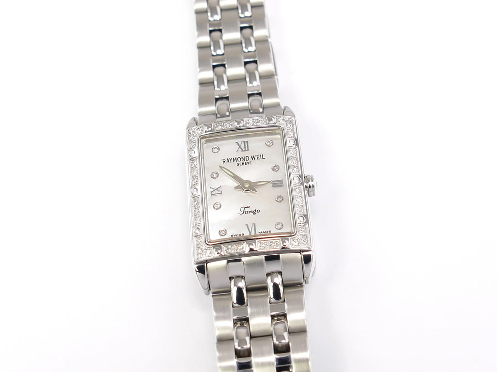 Raymond Weil Tango White Mother of Pearl and Diamonds 5971