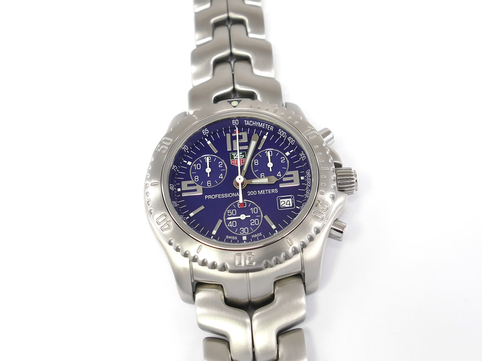 TAG Heuer Link Chronograph Blue Dial CT1110.BA0550