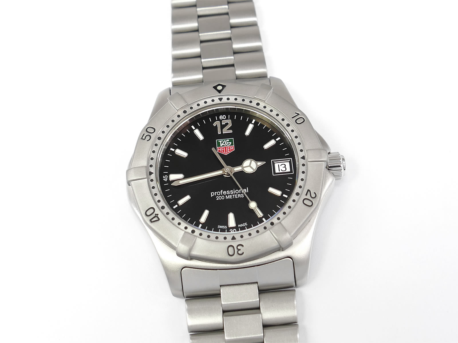 TAG Heuer 2000 Professional Classic Black Dial WK1110-0
