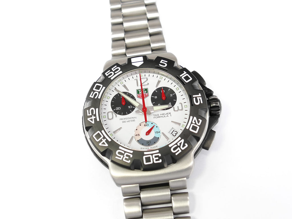 TAG Heuer Formula 1 Chronograph White CAC1111-0