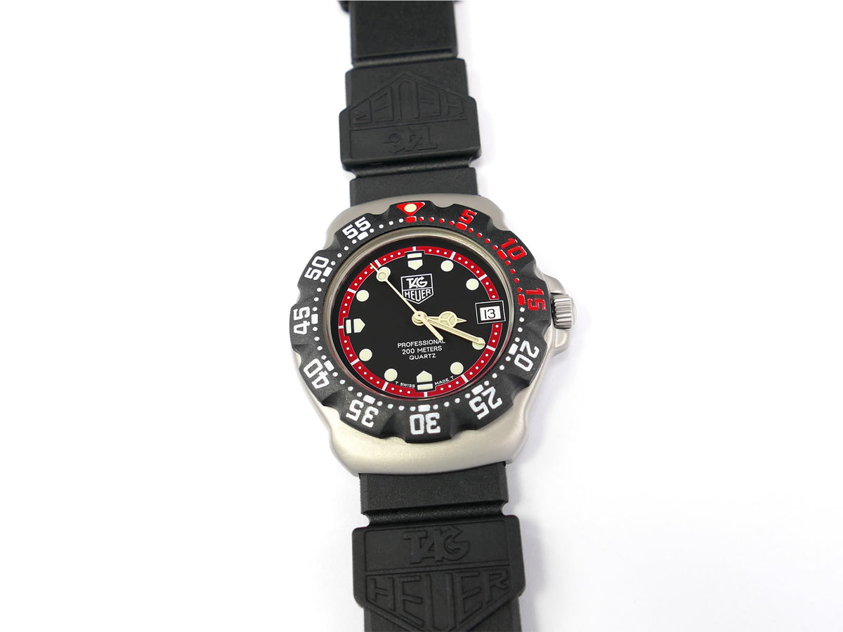 TAG Heuer Formula 1 Black / Red Dial WA1214