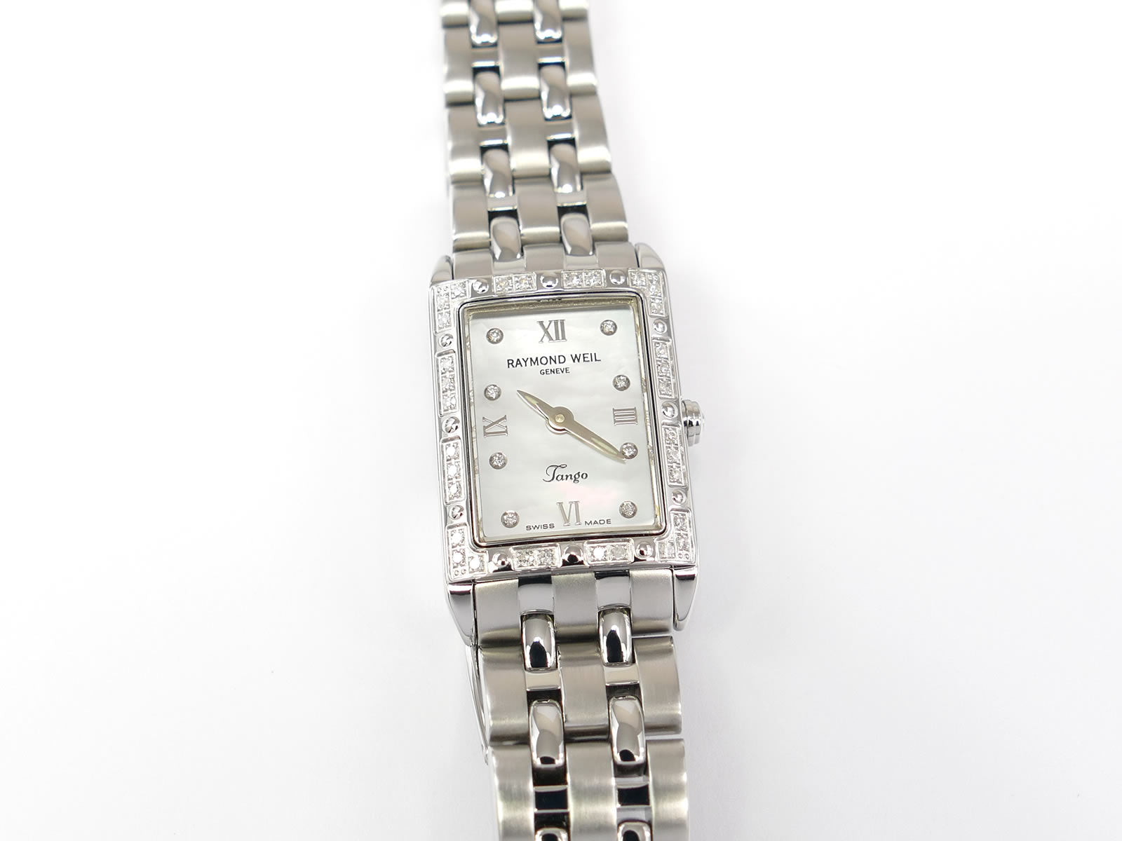 Raymond Weil Tango 5971 White Mother of Pearl and Diamonds