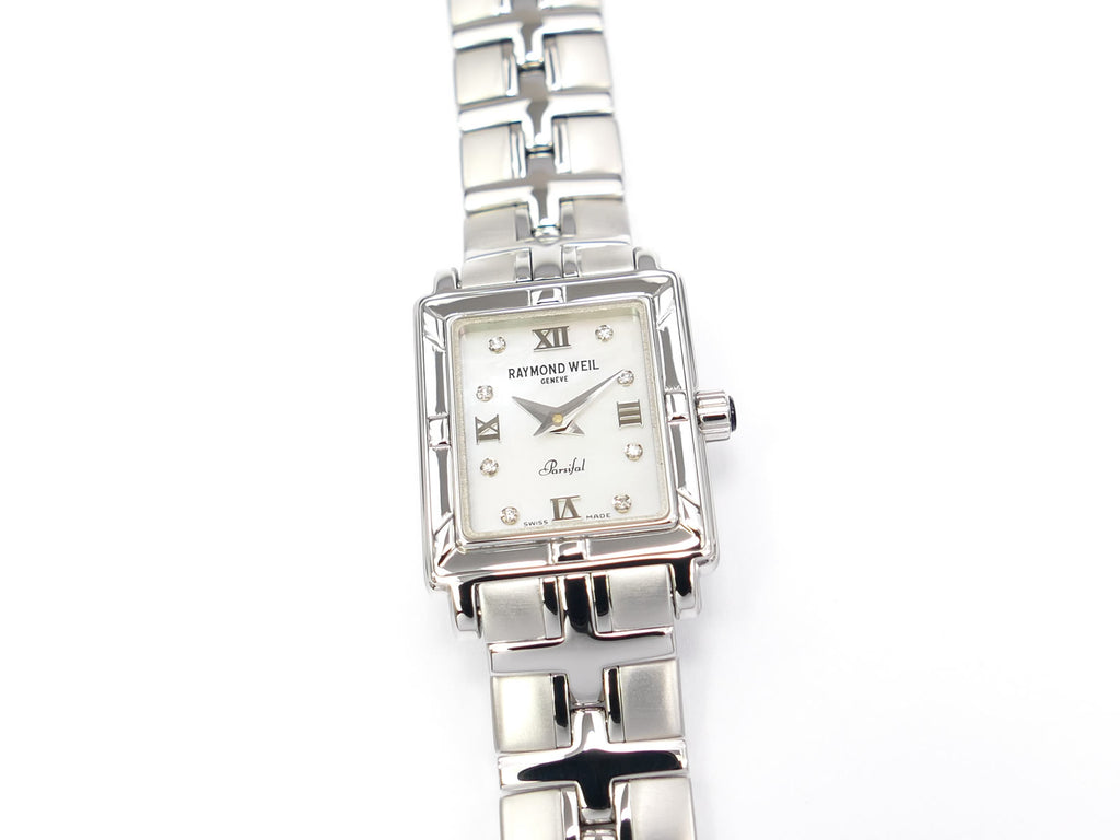 Raymond Weil Parsifal 9631 White Mother of Pearl & Diamonds
