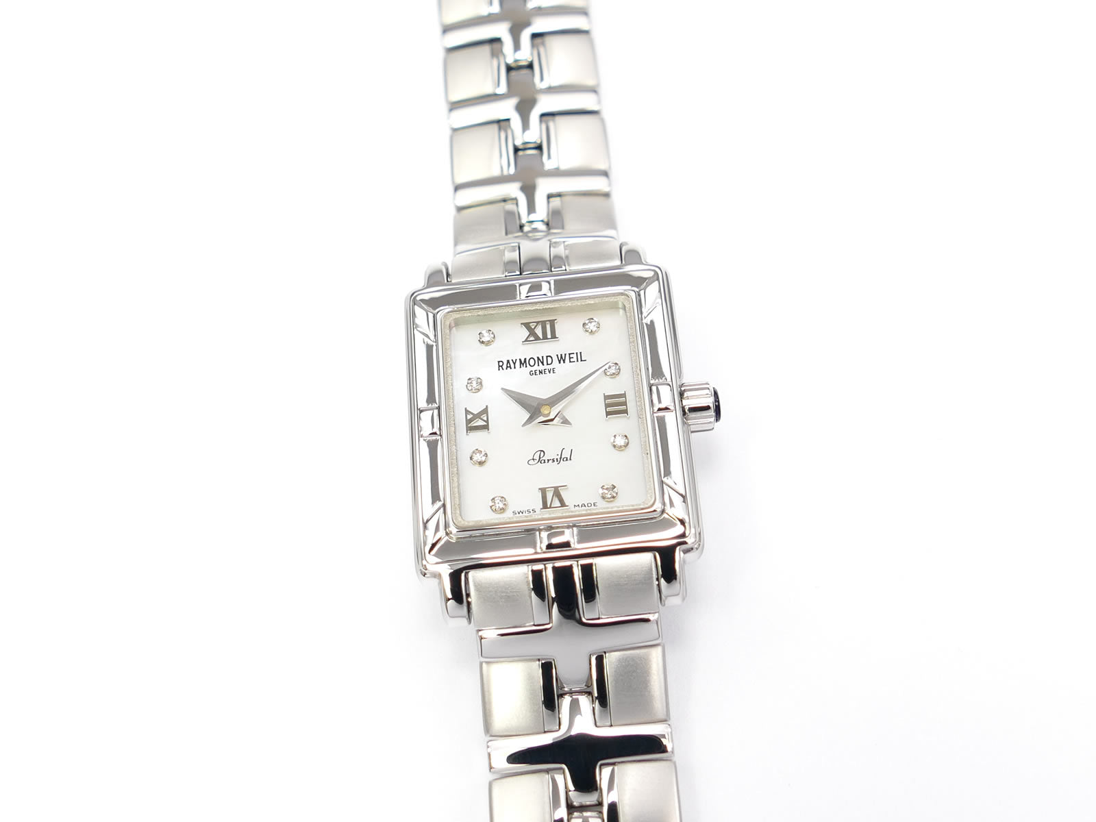 Raymond Weil Parsifal 9631 White Mother of Pearl & Diamonds