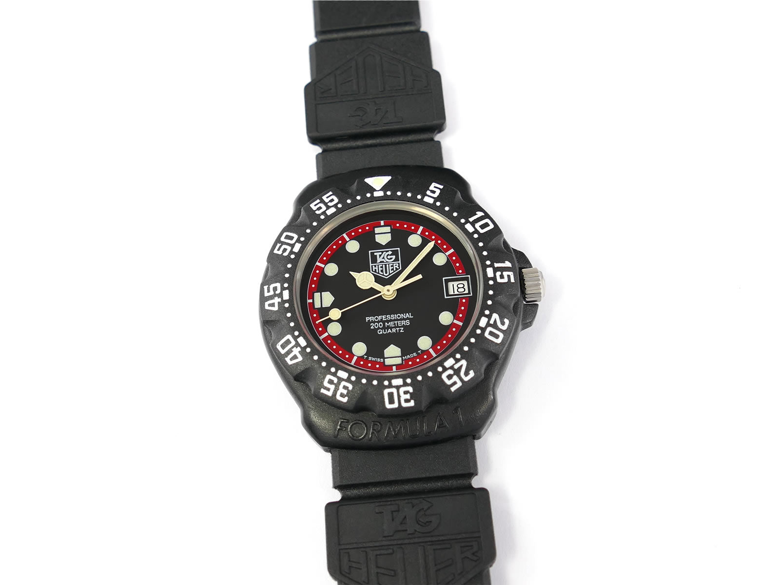 TAG Heuer Formula 1 Black & Red Dial 383.513/1