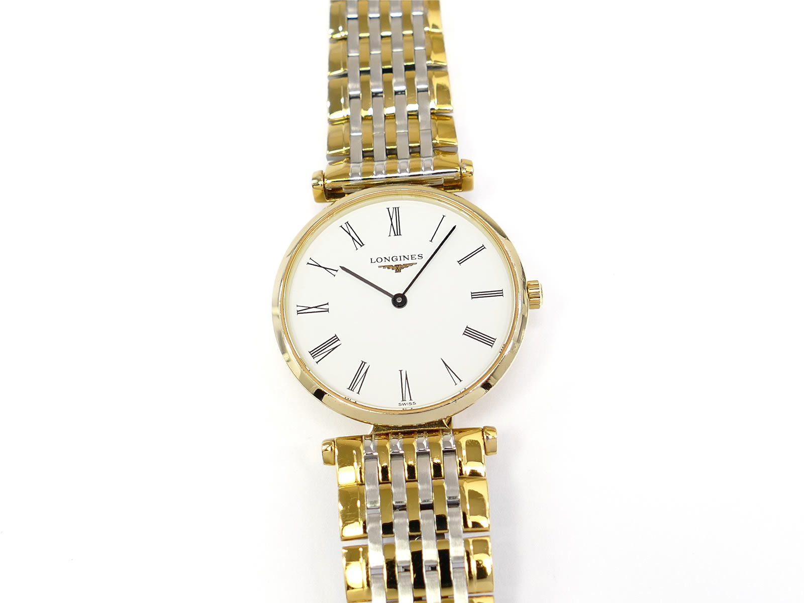 Longines La Grande Classique White L4.510.2 Gold PVD
