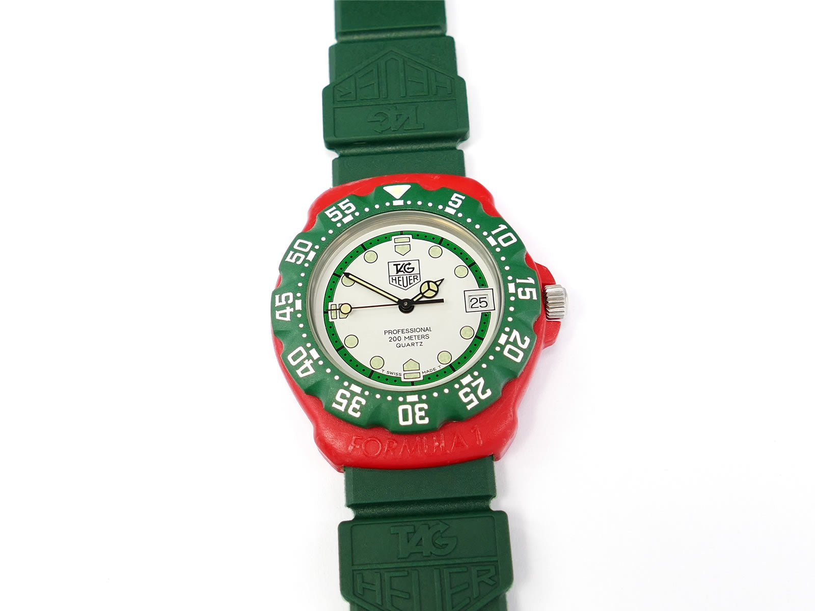 TAG Heuer Formula 1 White & Green Dial 384.513/1