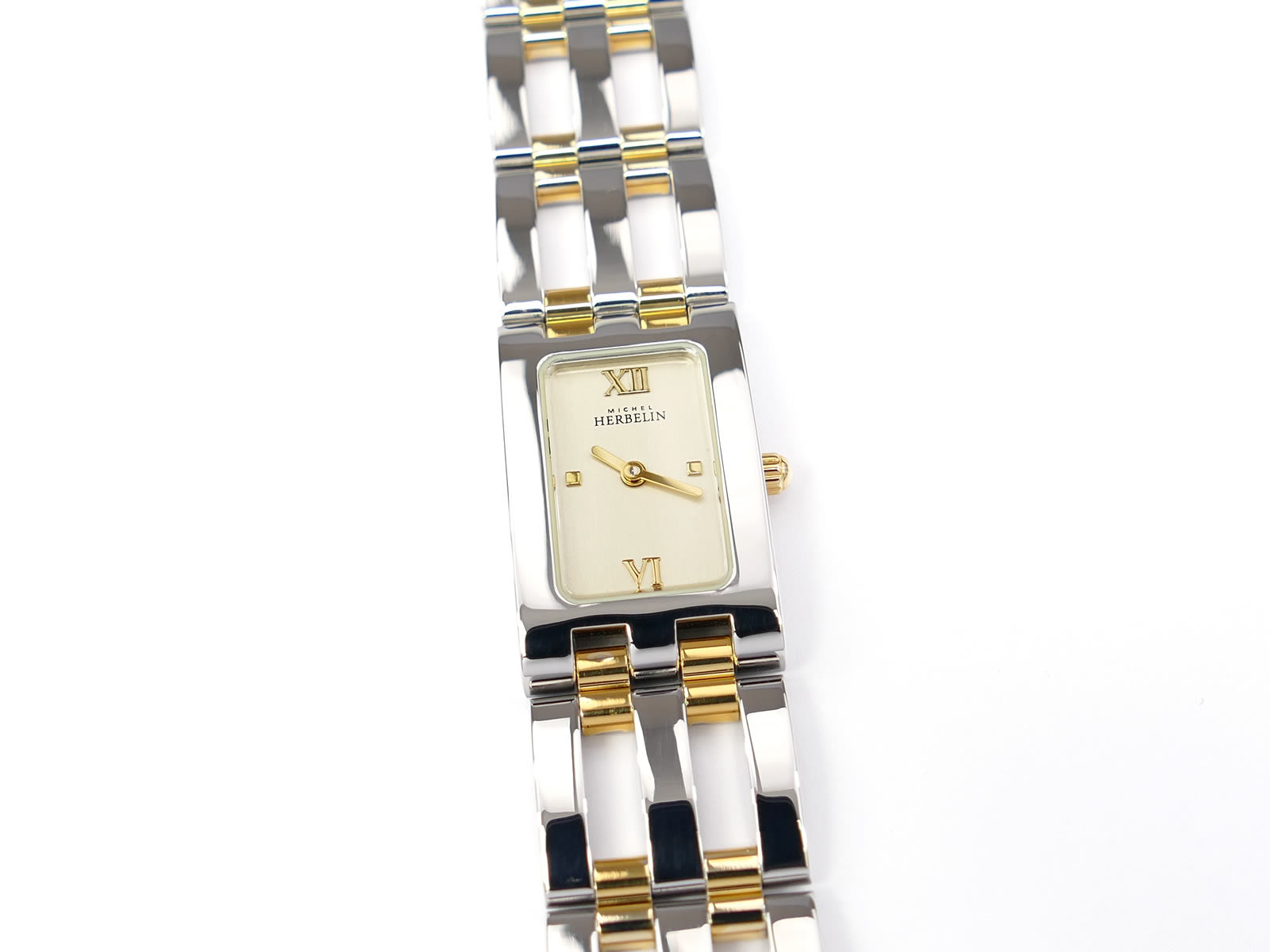 Michel Herbelin Newport Ladies Stainless Steel & Gold 17036.B