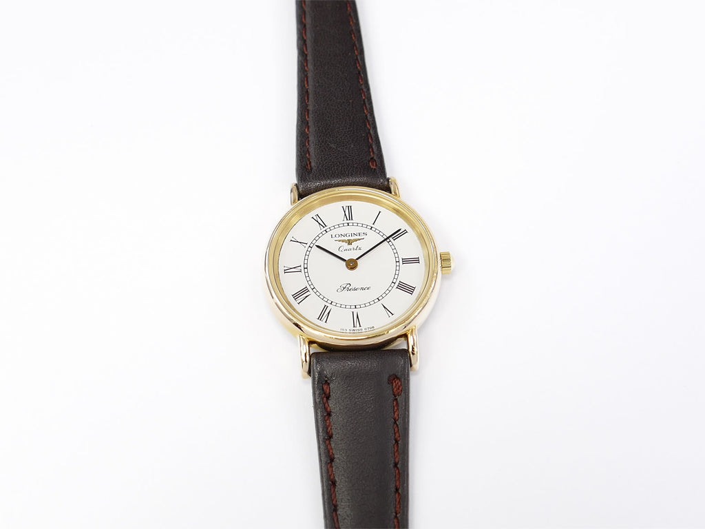 Longines Présence White Roman Numeral Dial