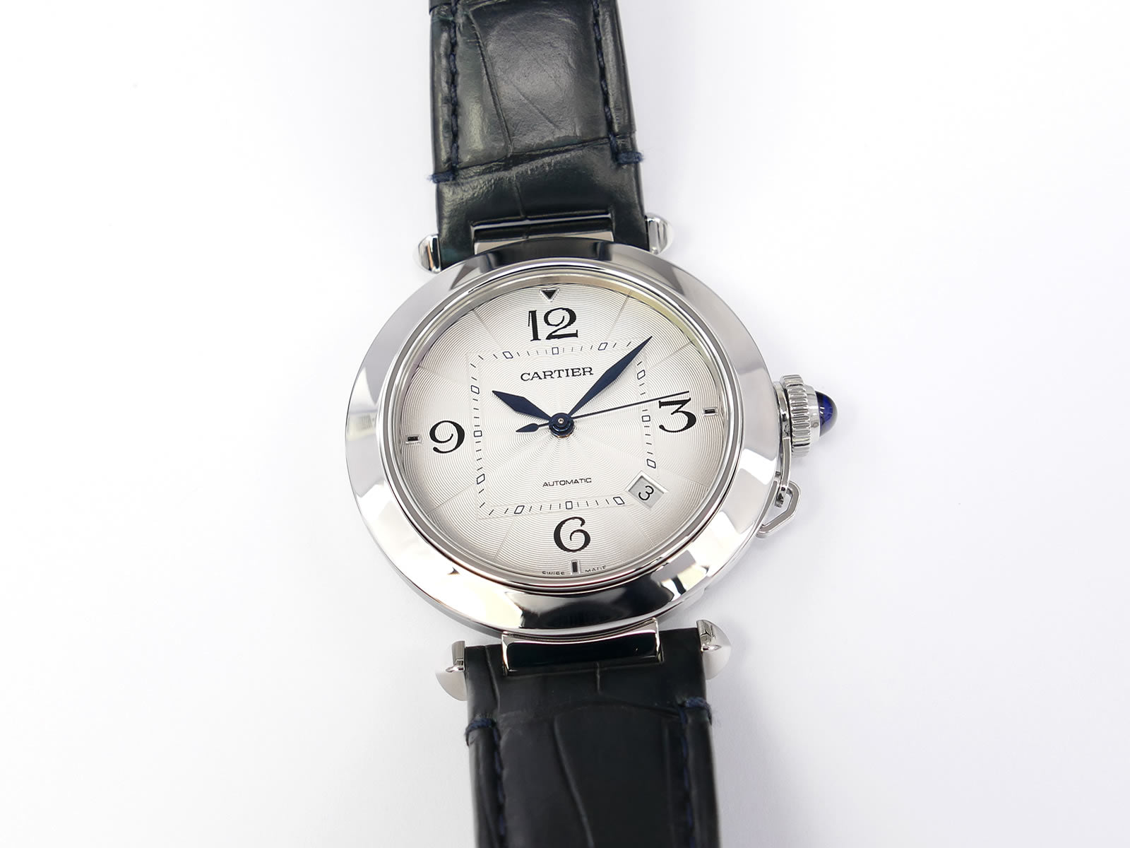 Cartier Pasha Silver Automatic WSPA0010