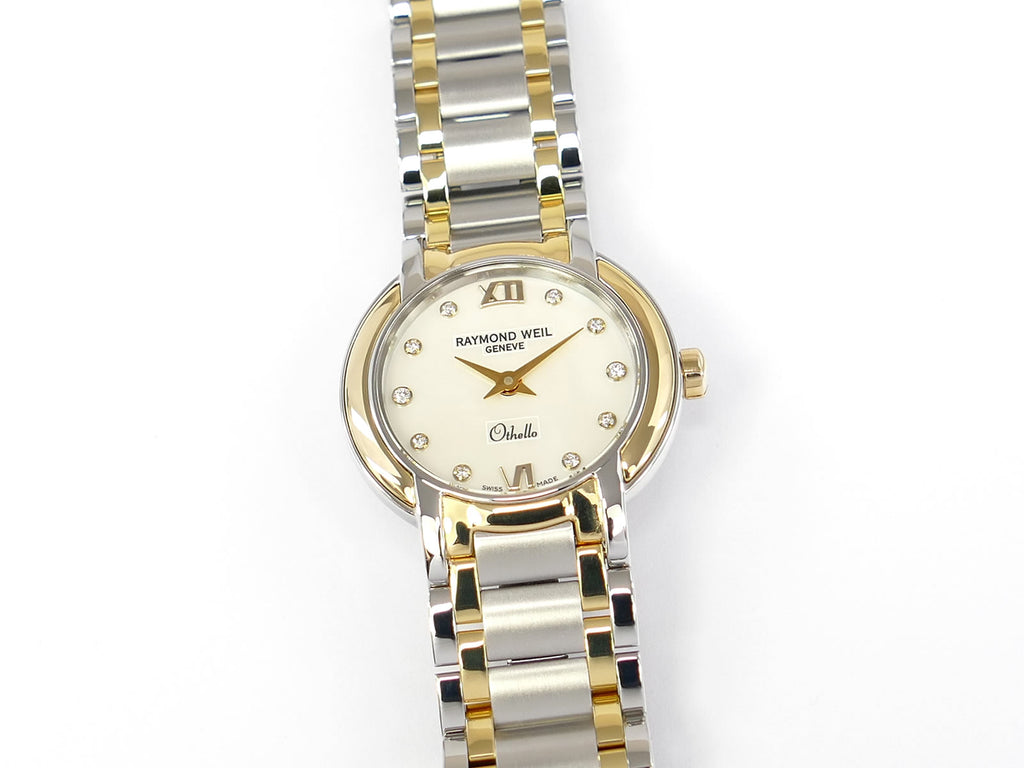 Raymond Weil Othello White Mother of Pearl & Diamond Dial 2320
