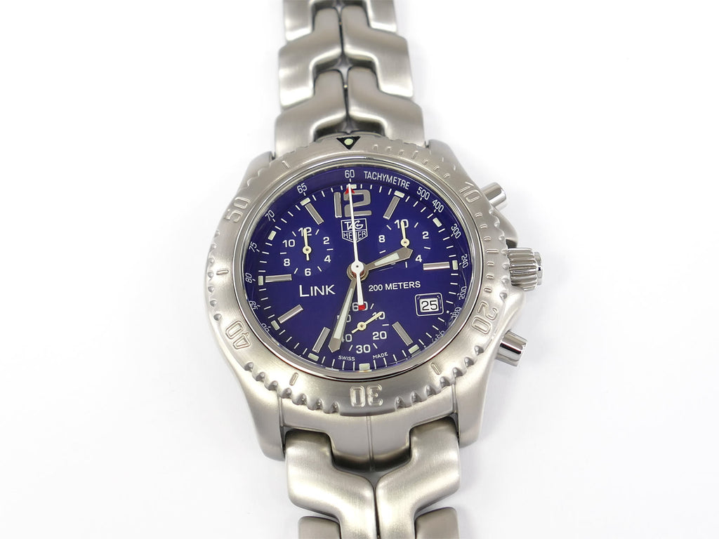 TAG Heuer Link Chronograph Blue Dial CT1110.BA0550
