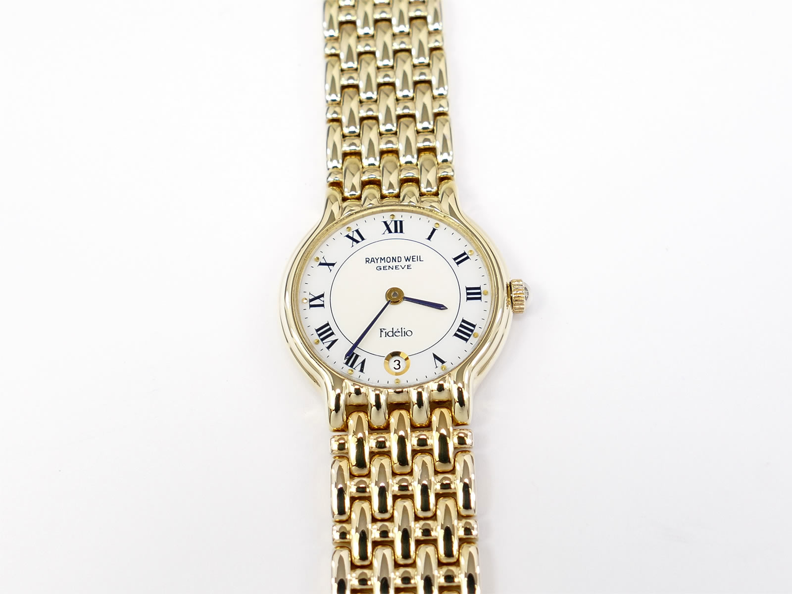 Raymond Weil Fidélio White & Blue Dial 4702