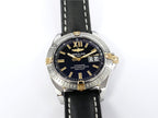 Breitling Cockpit Chronometer 41mm Black Dial B49350 Solid 18k Gold Highlights