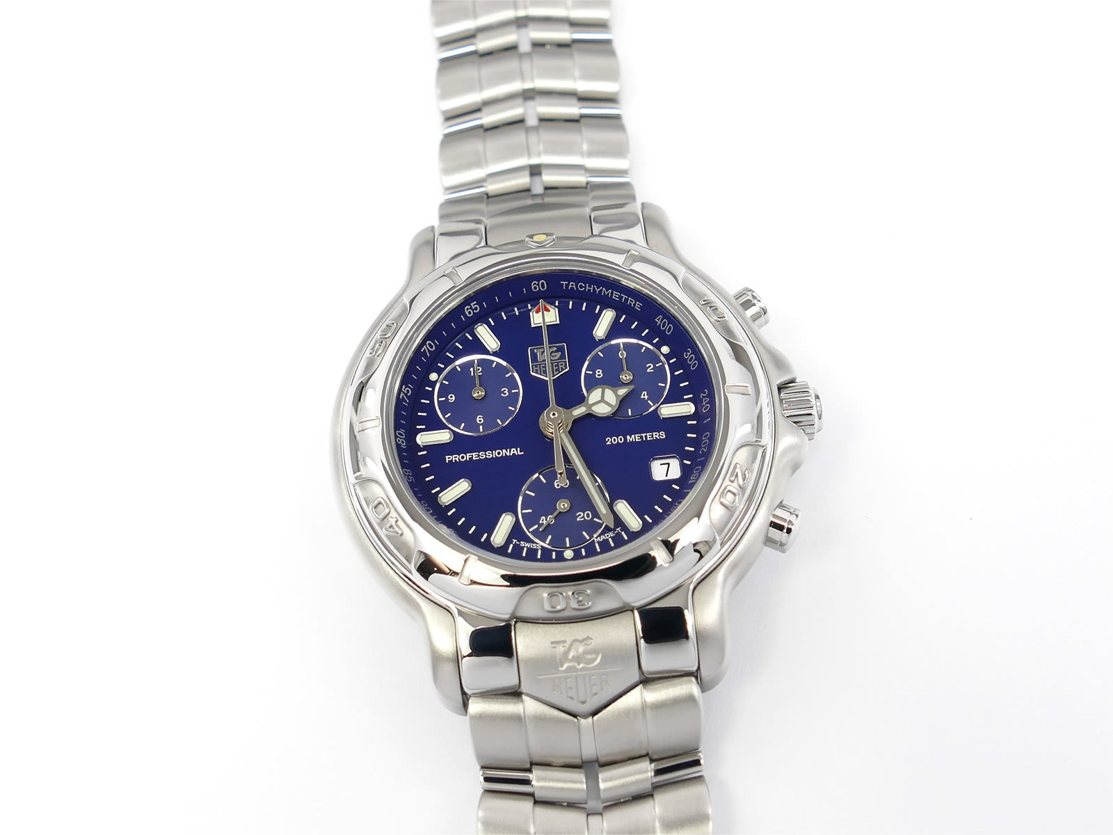TAG Heuer 6000 Chronograph Blue Dial CH1111.BA0675