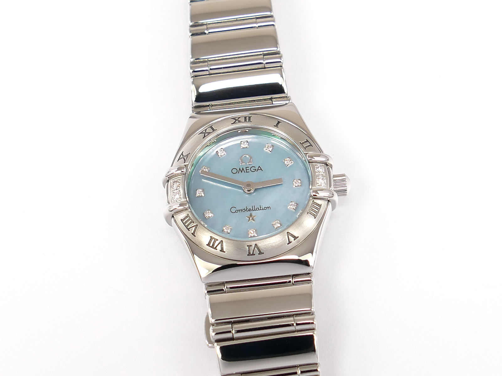 Omega Constellation My Choice Blue Mother of Pearl 1566.86.00