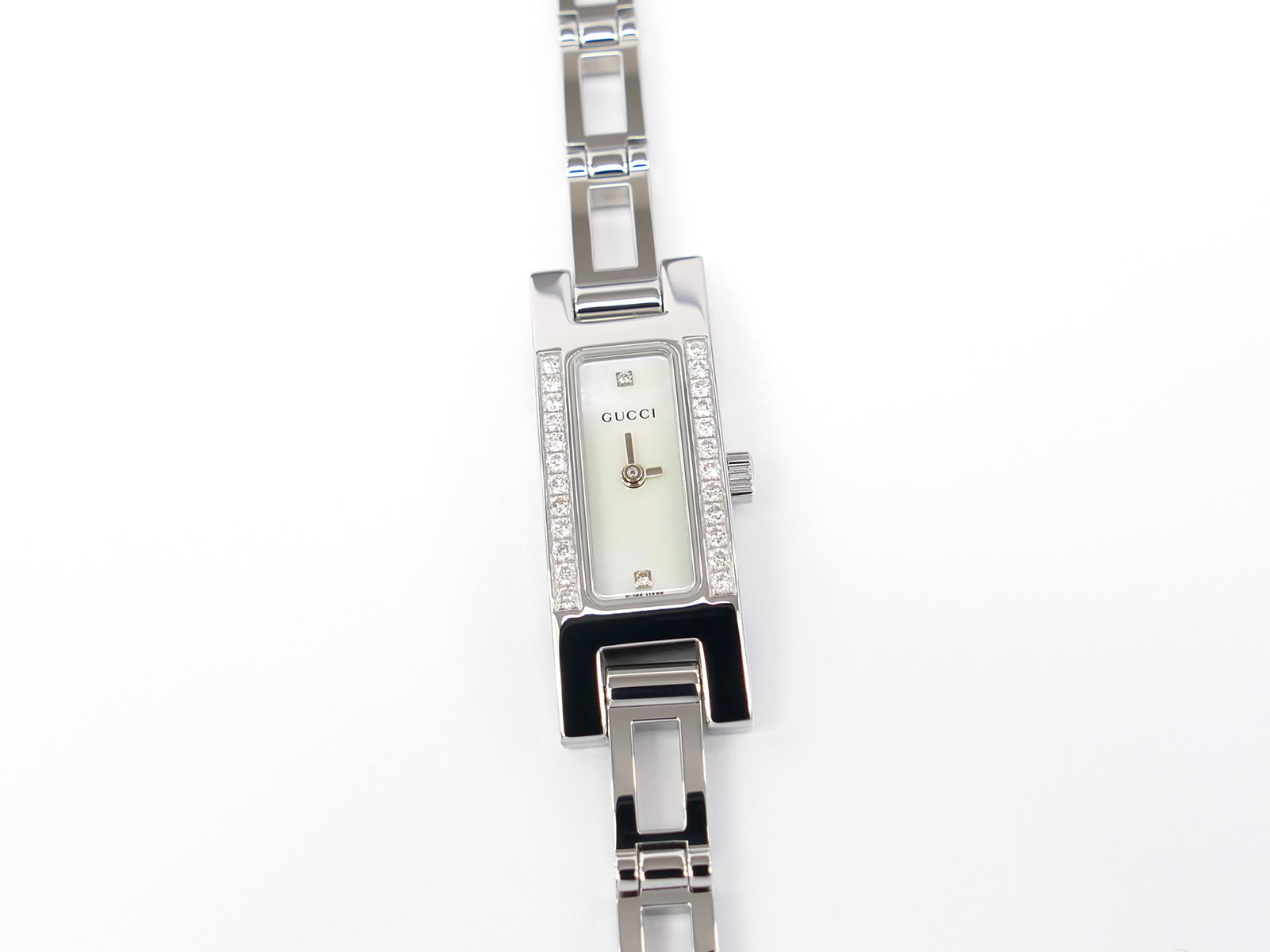 Gucci 3900L White Dial Stainless Steel