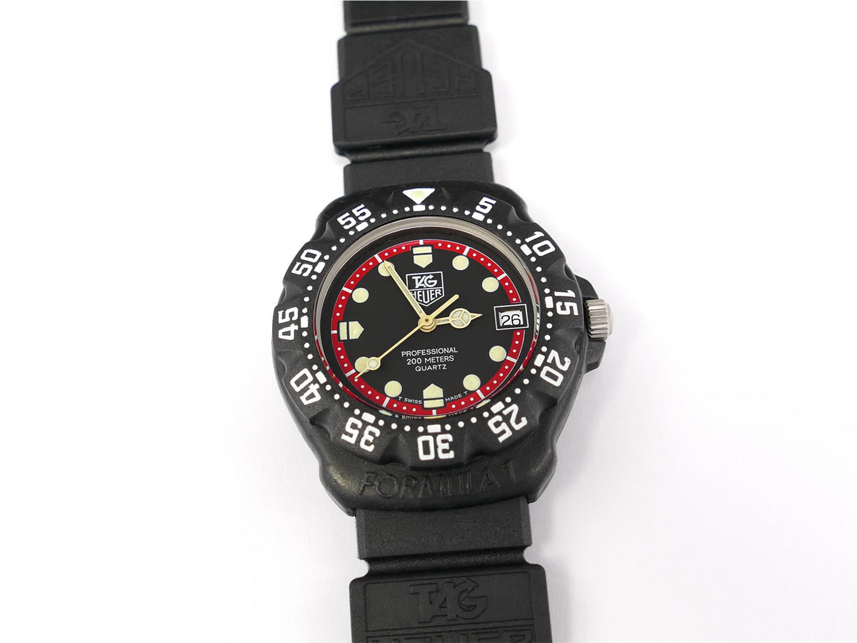TAG Heuer Formula 1 Black & Red Dial 383.513/1