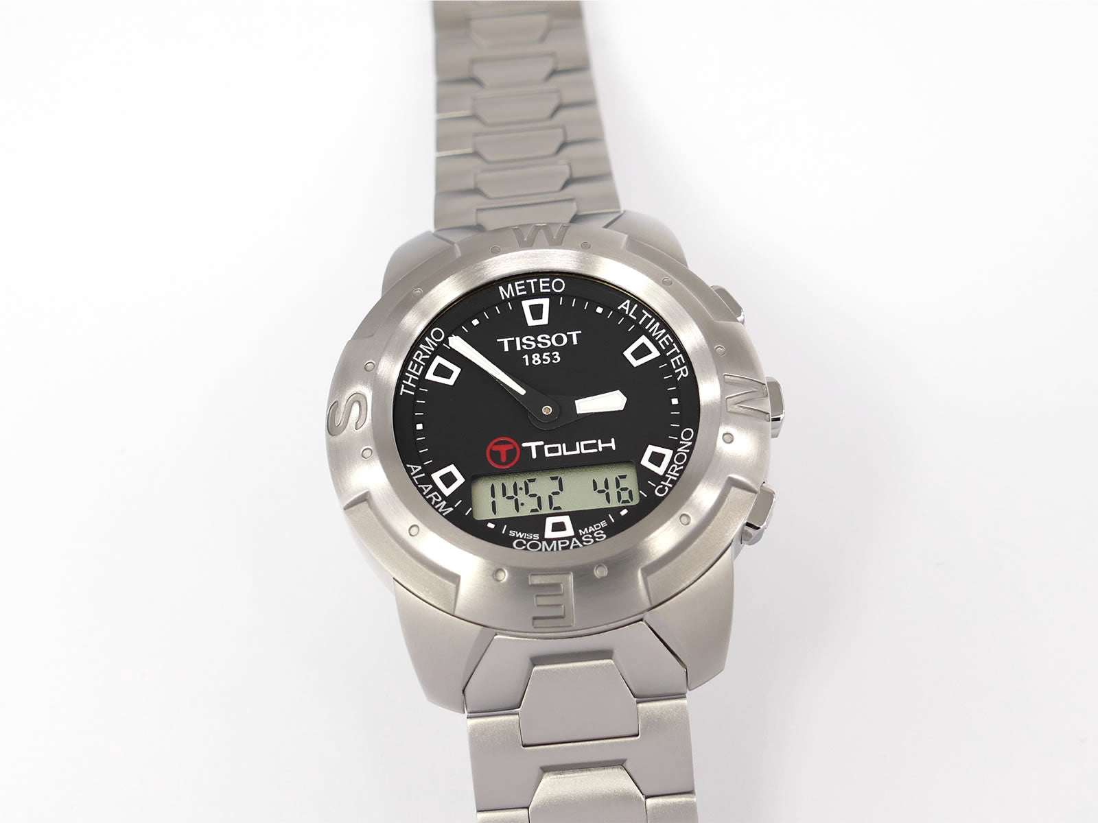 Tissot T-Touch Black Dial Stainless Steel Z252/352