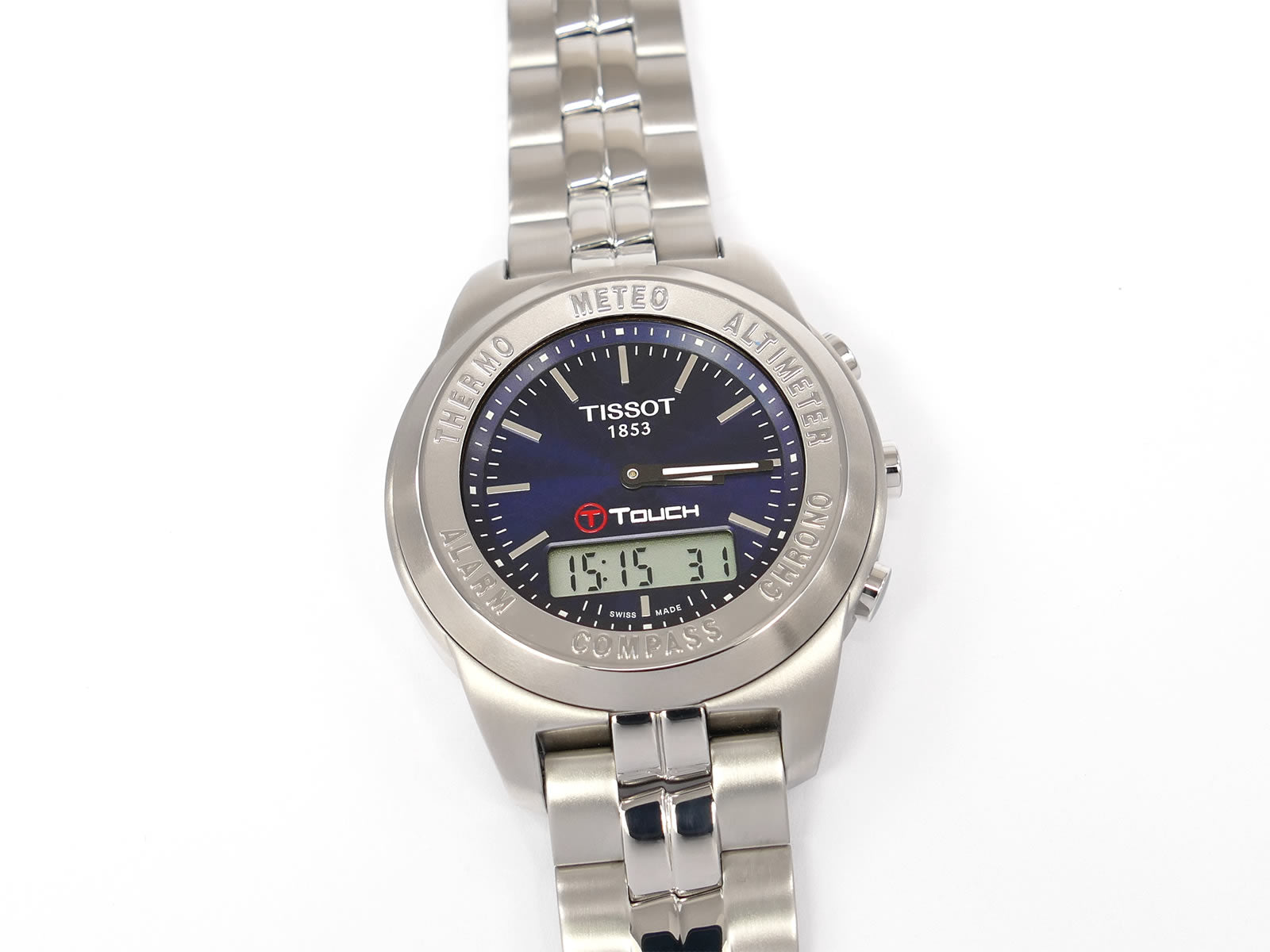 Tissot T-Touch Classic Blue Dial Stainless Steel Z 254/354