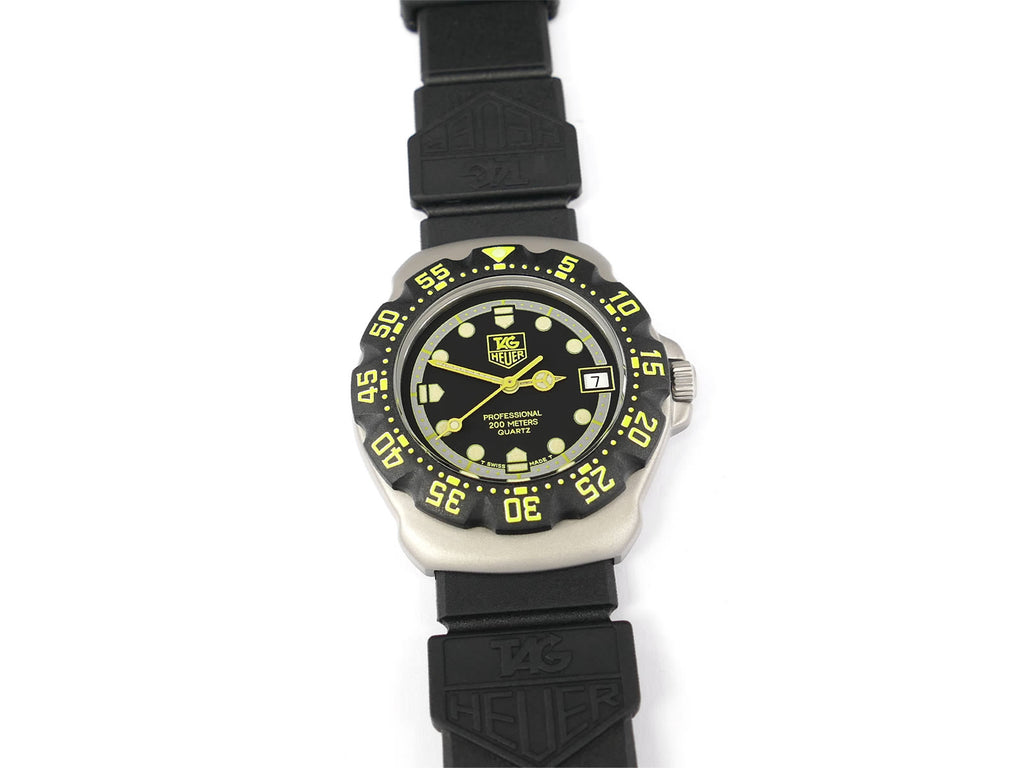 TAG Heuer Formula 1 Black & Yellow WA1216