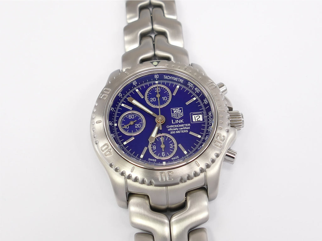 TAG Heuer Link Chronograph Blue Dial CT5110.BA0550