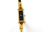 Gucci 1500L Black Rectangular Dial