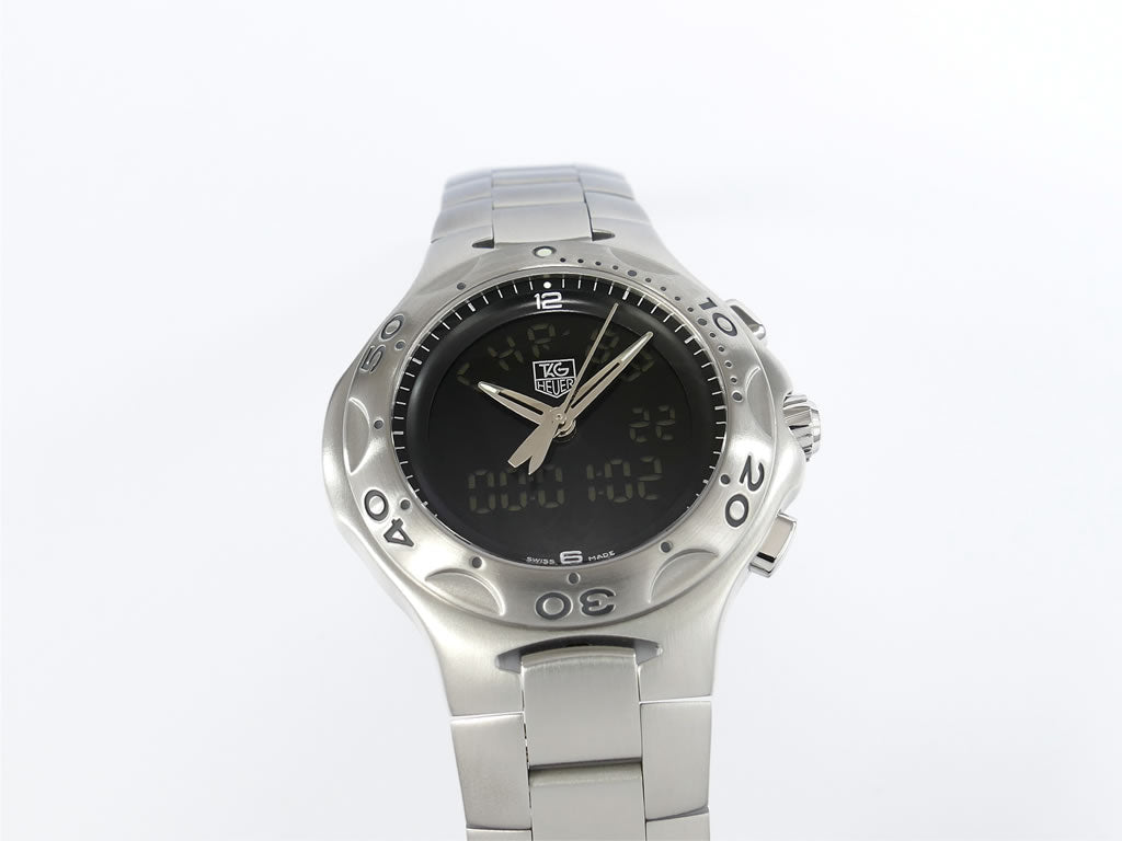 TAG Heuer Kirium F1 CL111A Digital / Analogue 40mm Chronograph Alarm Calendar