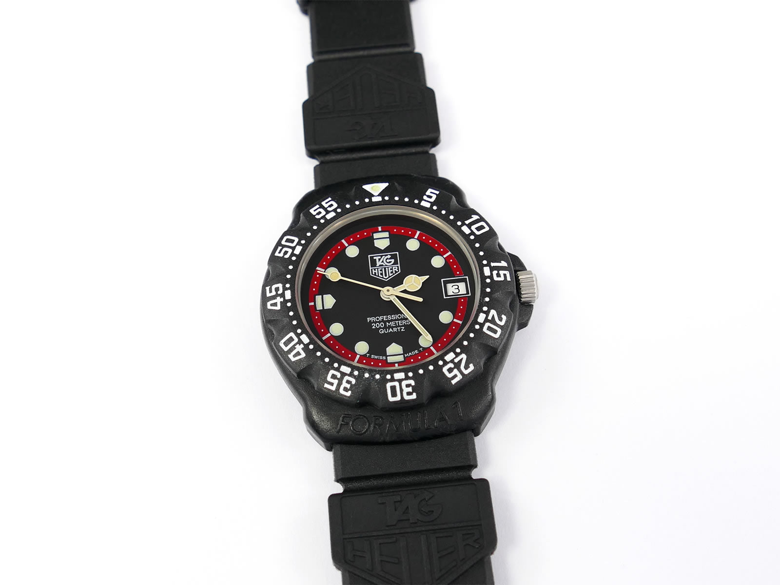 TAG Heuer Formula 1 Black & Red Dial 383.513/1