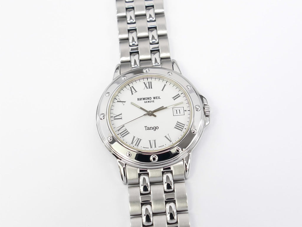 Raymond Weil Tango 5560 White Roman Numeral Dial